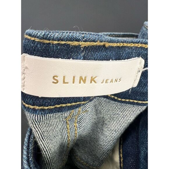 SLINK Curvy Cropped Jeans Size Distressed Size 20 - Picture 16 of 16